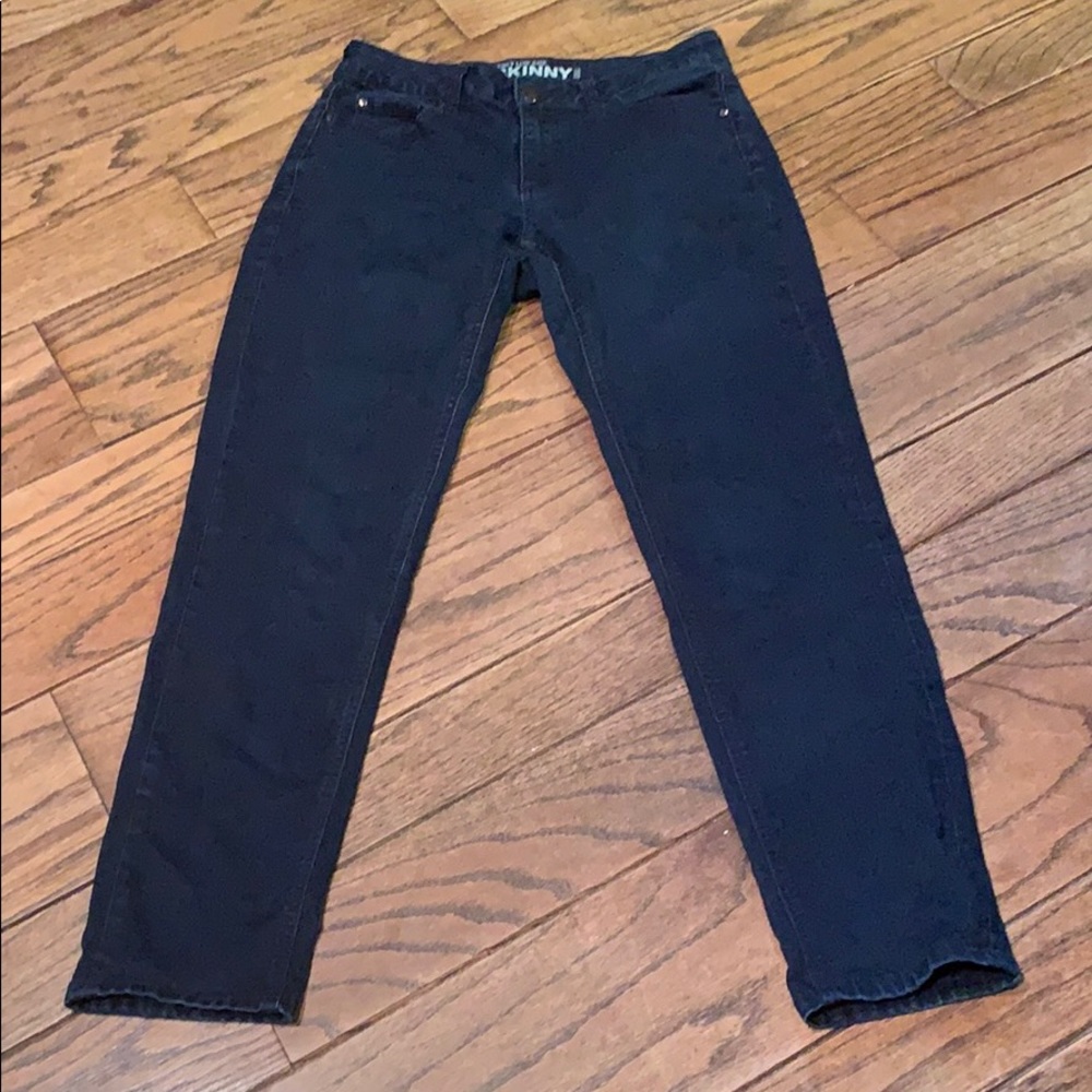 Curvy low rise skinny jeans